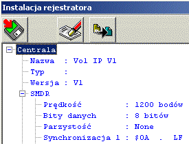 Ustawianie parametrów SMDR w programie
